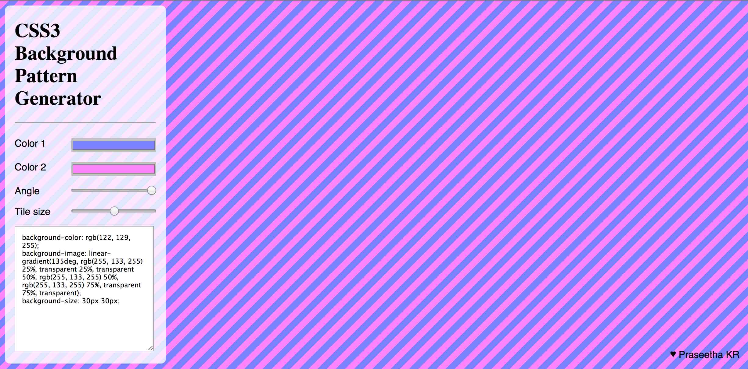 Pattern Generetor